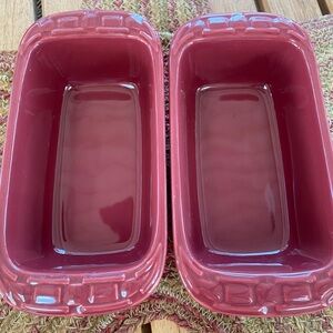 Longaberger mini loaf pans